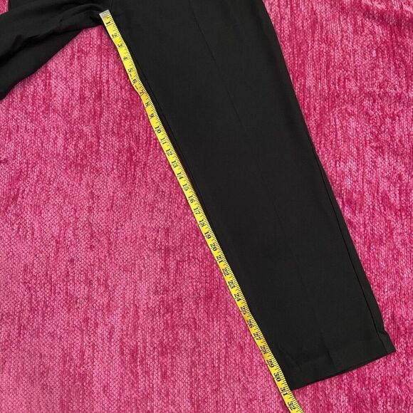Nasty Gal Tapered Pleated High Waisted Smart Pants Black Size US 6 - Picture 11 of 12